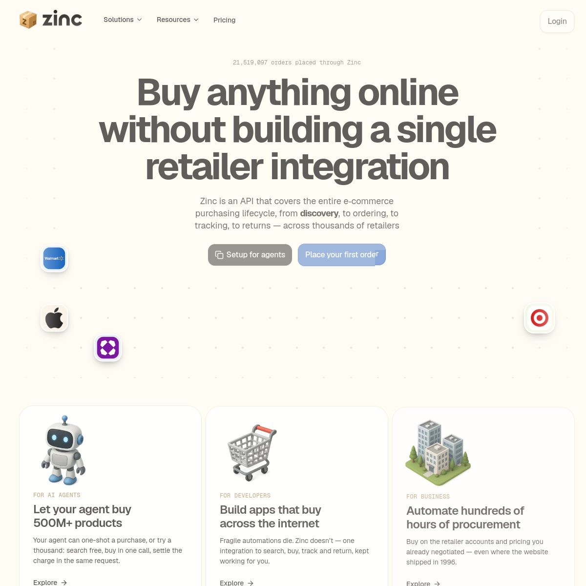 Zinc preview