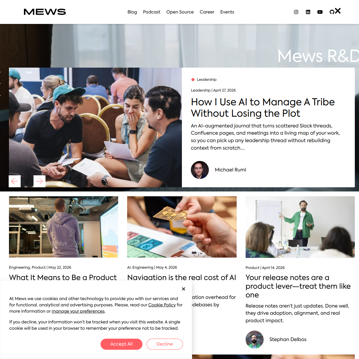 Screenshot of developers.mews.com