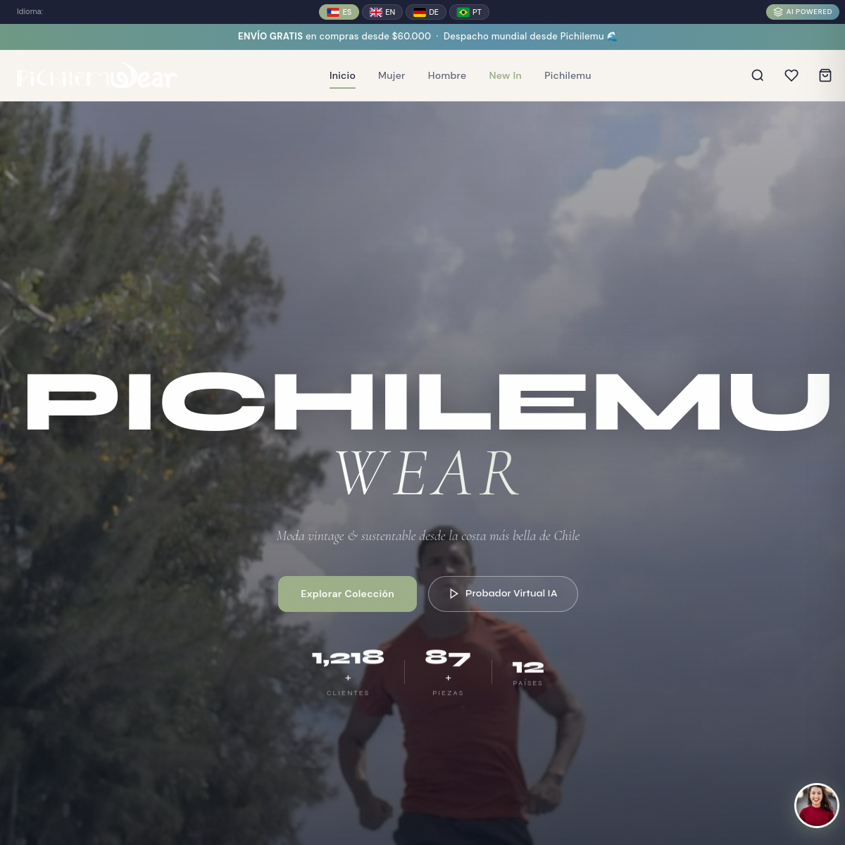 Pichilemu Wear screenshot