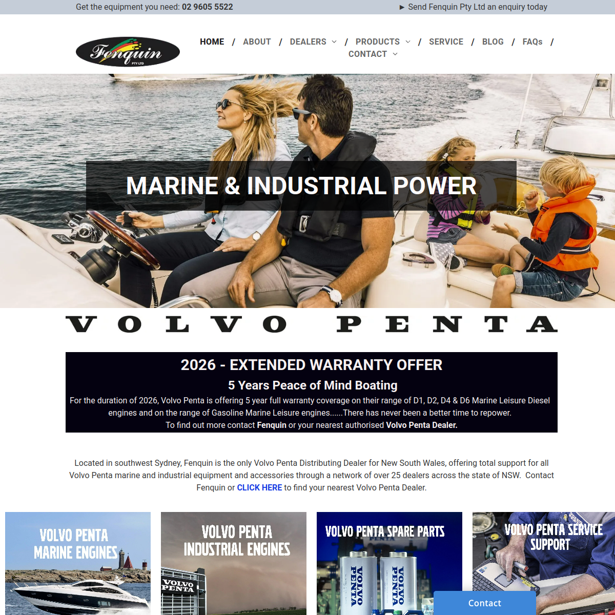 Screenshot of Fenquin Pty Ltd
