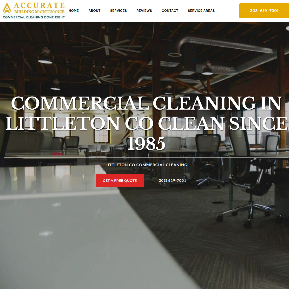 Screenshot of Accurate Building Maintenance