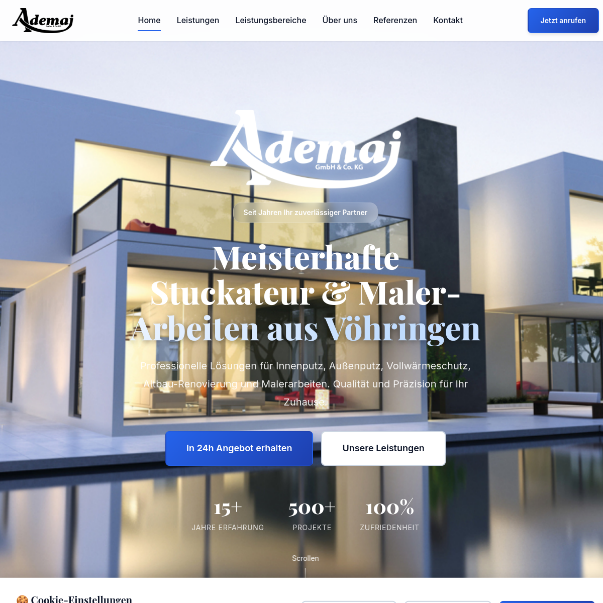 Screenshot von Ademaj GmbH & Co KG