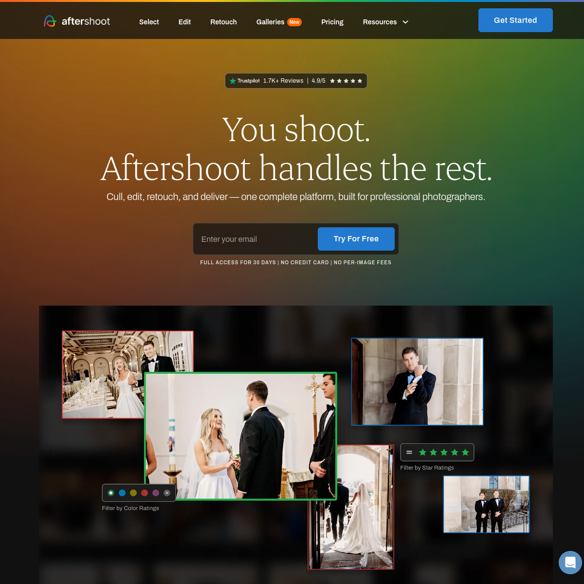 Screenshot of Aftershoot