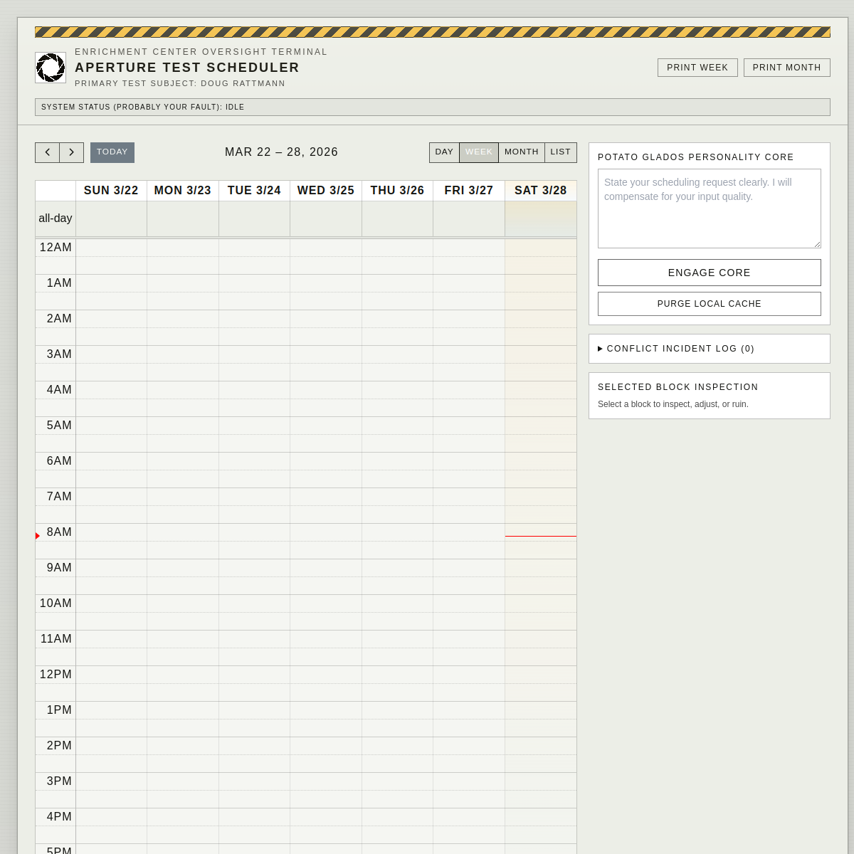 Screenshot preview of aperture.adamdawud.dev