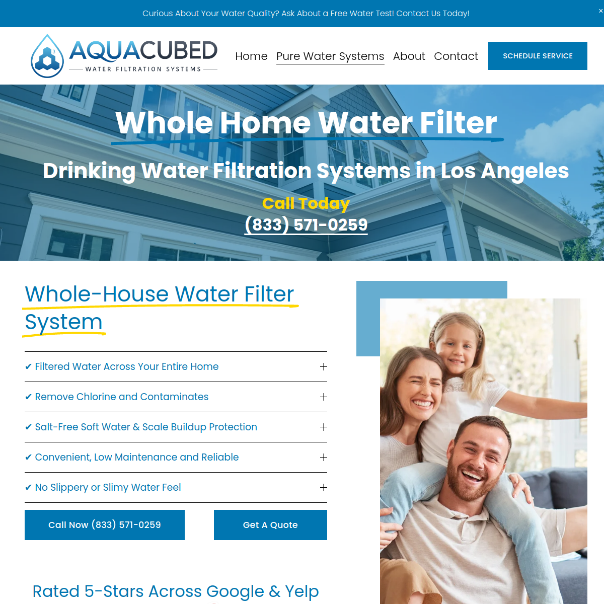 Screenshot of Aquacubed