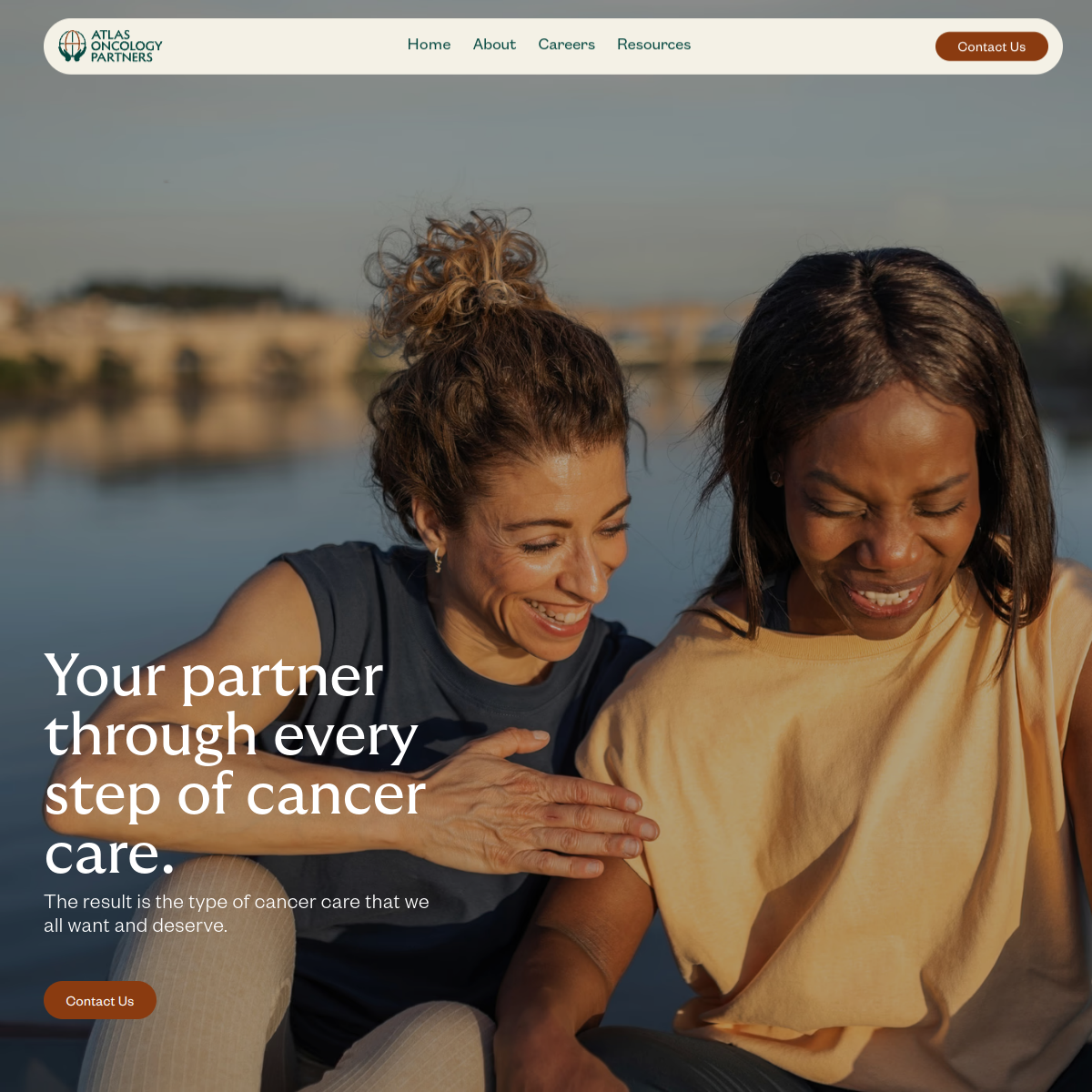 Atlas Oncology Partners homepage