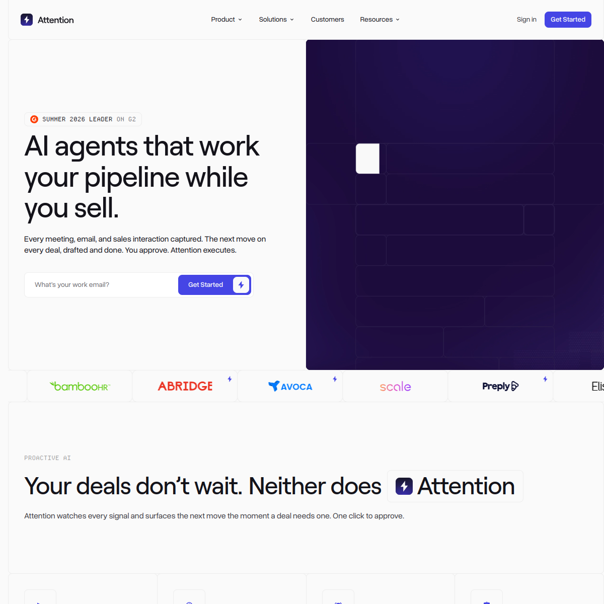 Screenshot of Attention