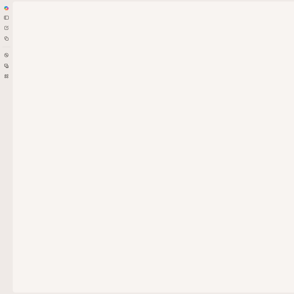 Screenshot of Microsoft Copilot