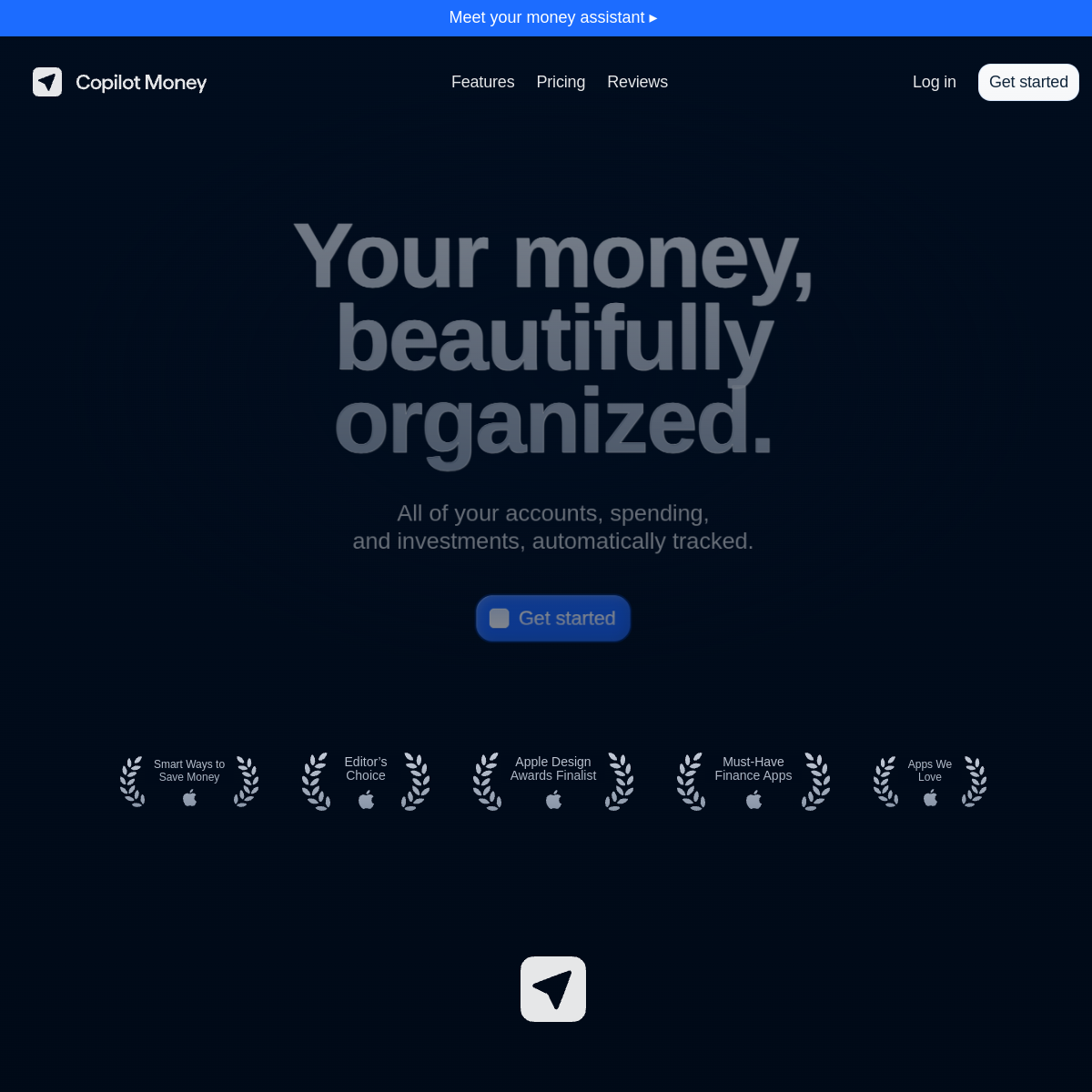 Screenshot of Copilot Money
