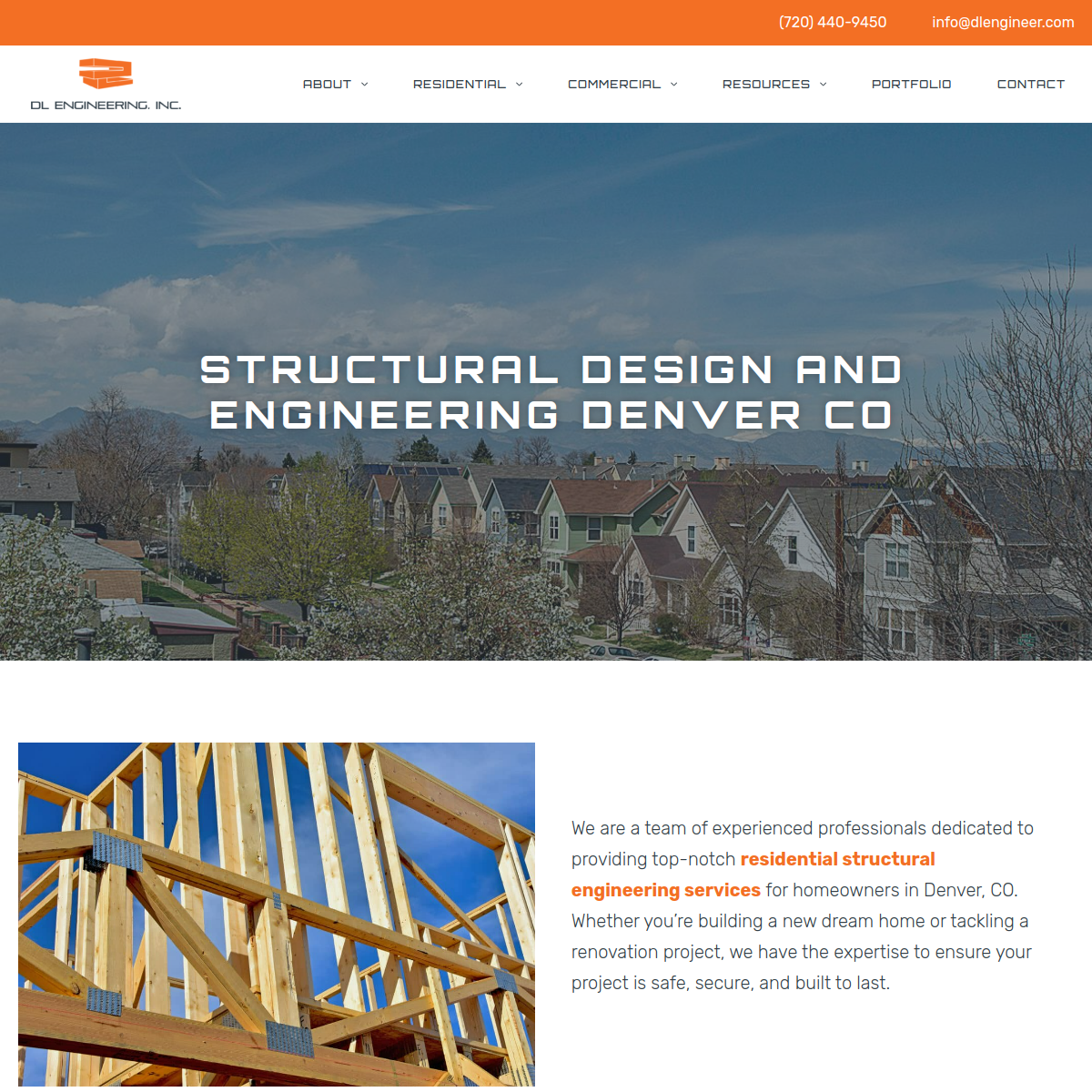 Screenshot of DL Engineering Inc.