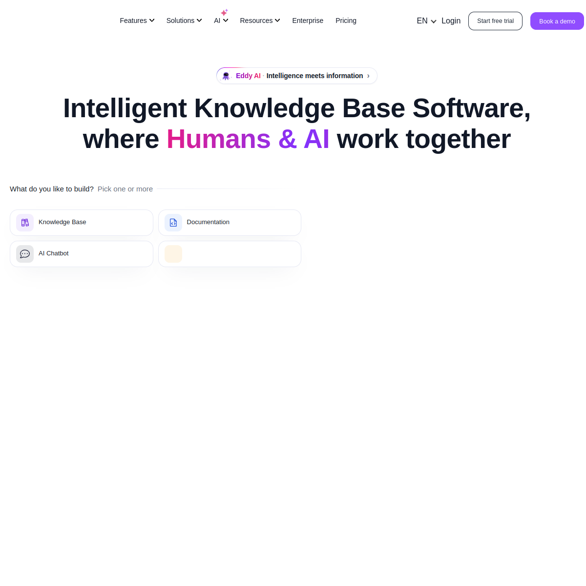 Screenshot of Document360