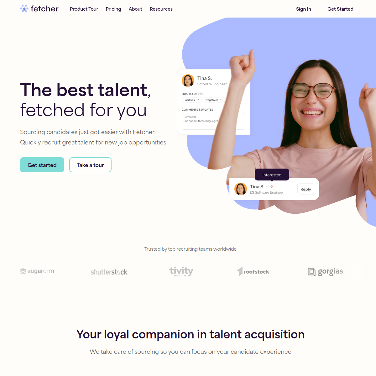 Screenshot of Fetcher