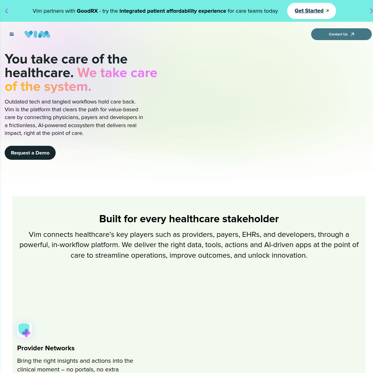 Vim homepage