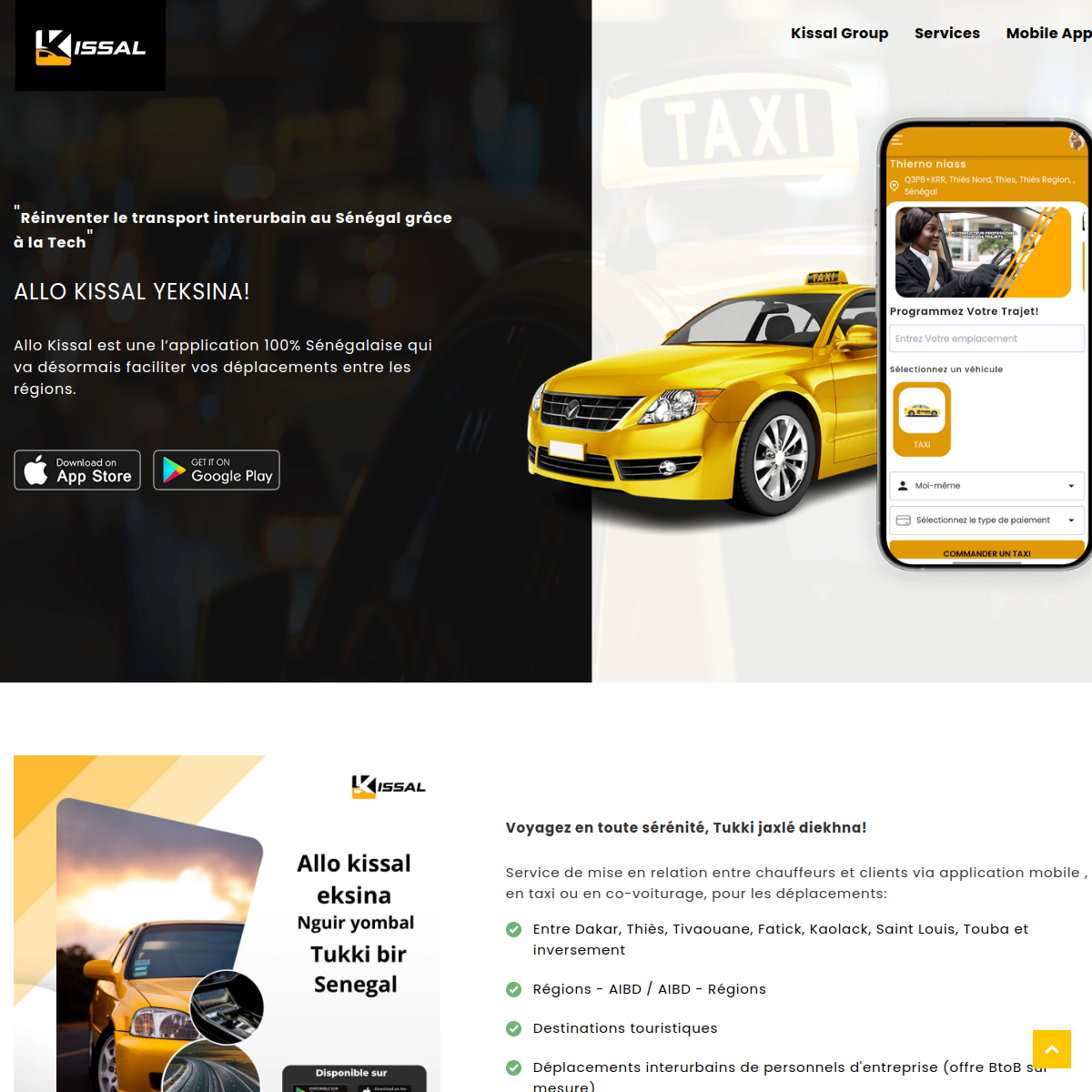 Aperçu du site kissalgroup.com