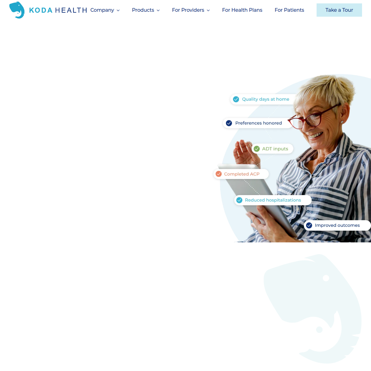 Koda Health homepage