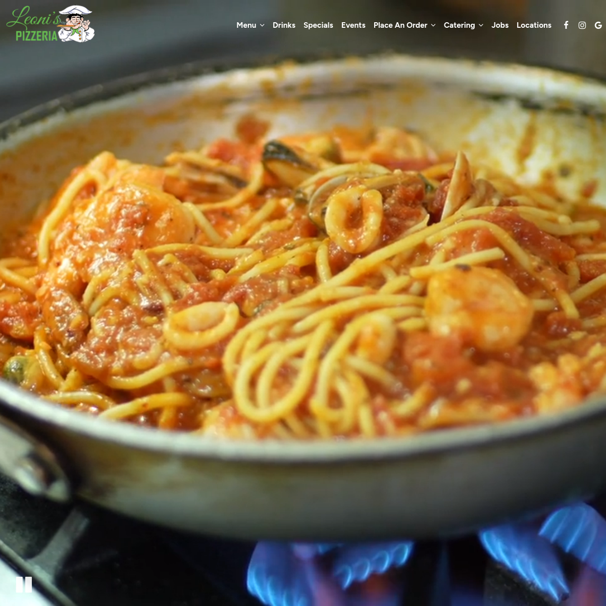 Screenshot of Leoni's Pizzeria