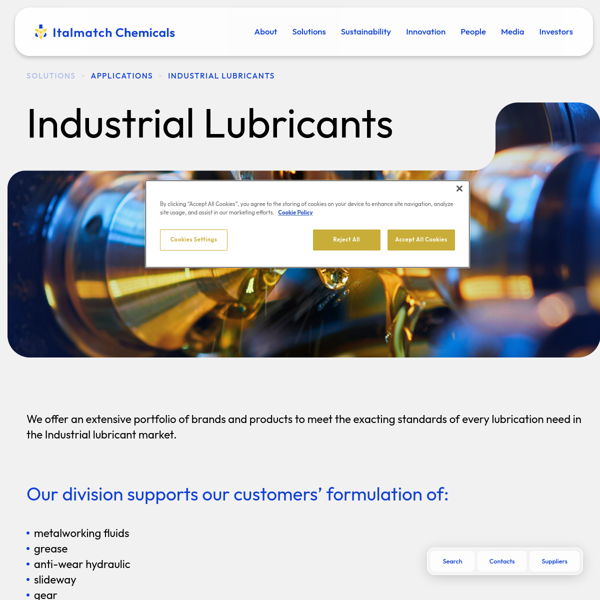 Screenshot of Elco Corporation