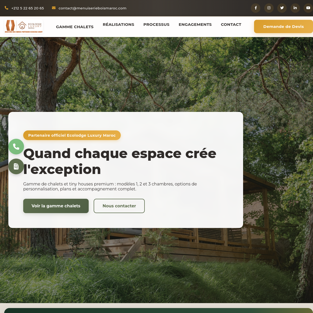 Aperçu du site menuiserieboismaroc.com
