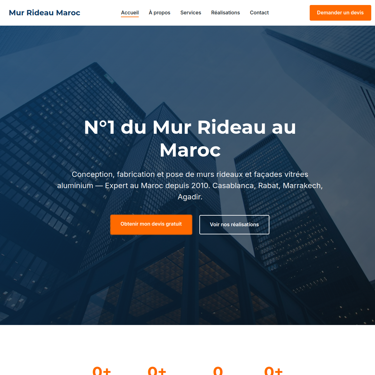 Aperçu du site mur-rideau.com