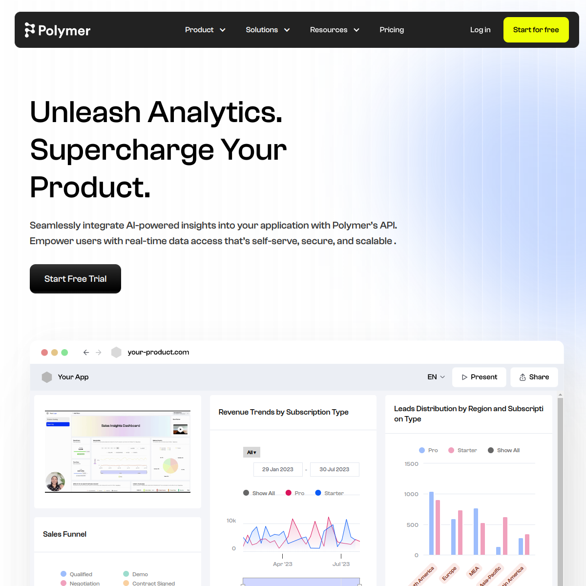 Screenshot of Polymer Search