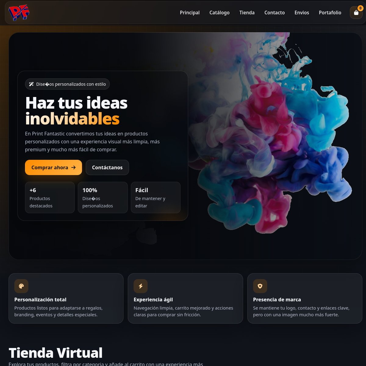 Preview de printfantastic.com.mx