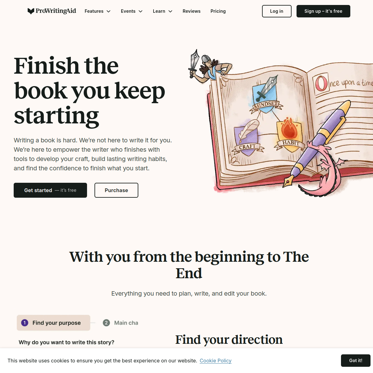 Screenshot of ProWritingAid