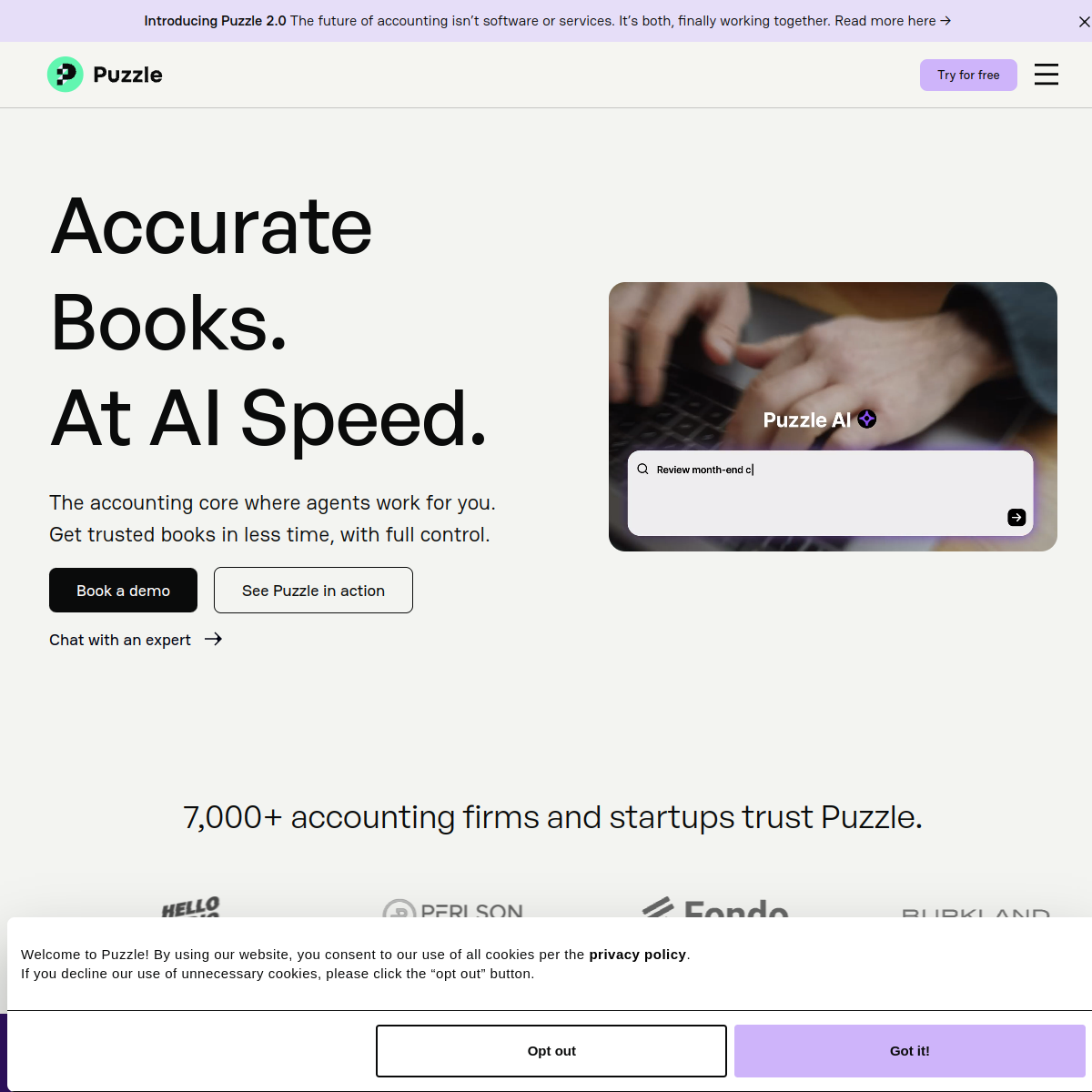 Screenshot of Puzzle