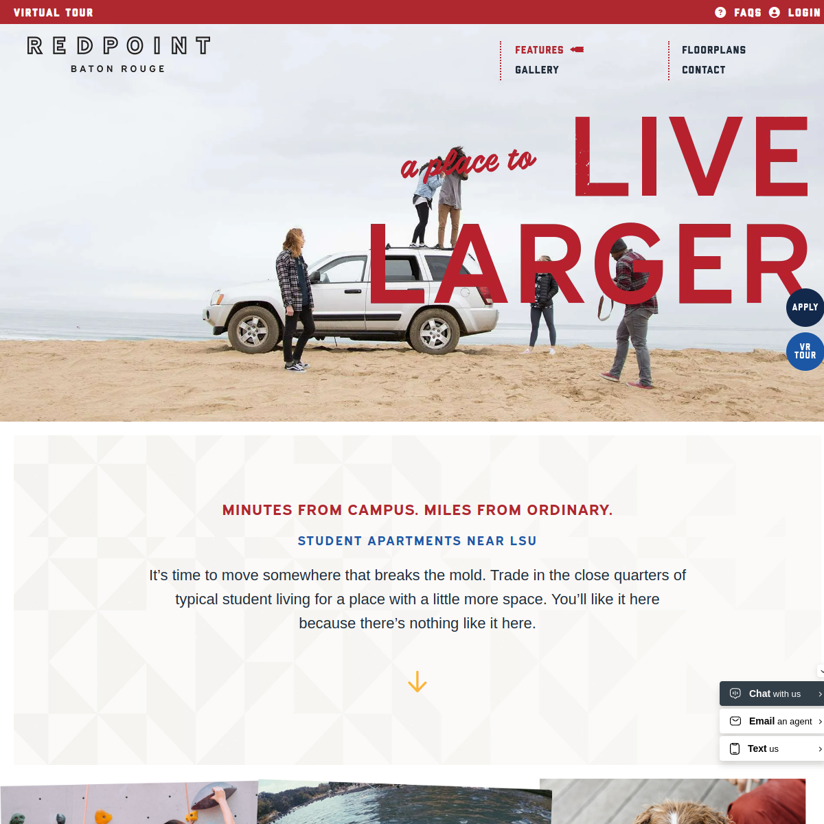 Screenshot of Redpoint Baton Rouge