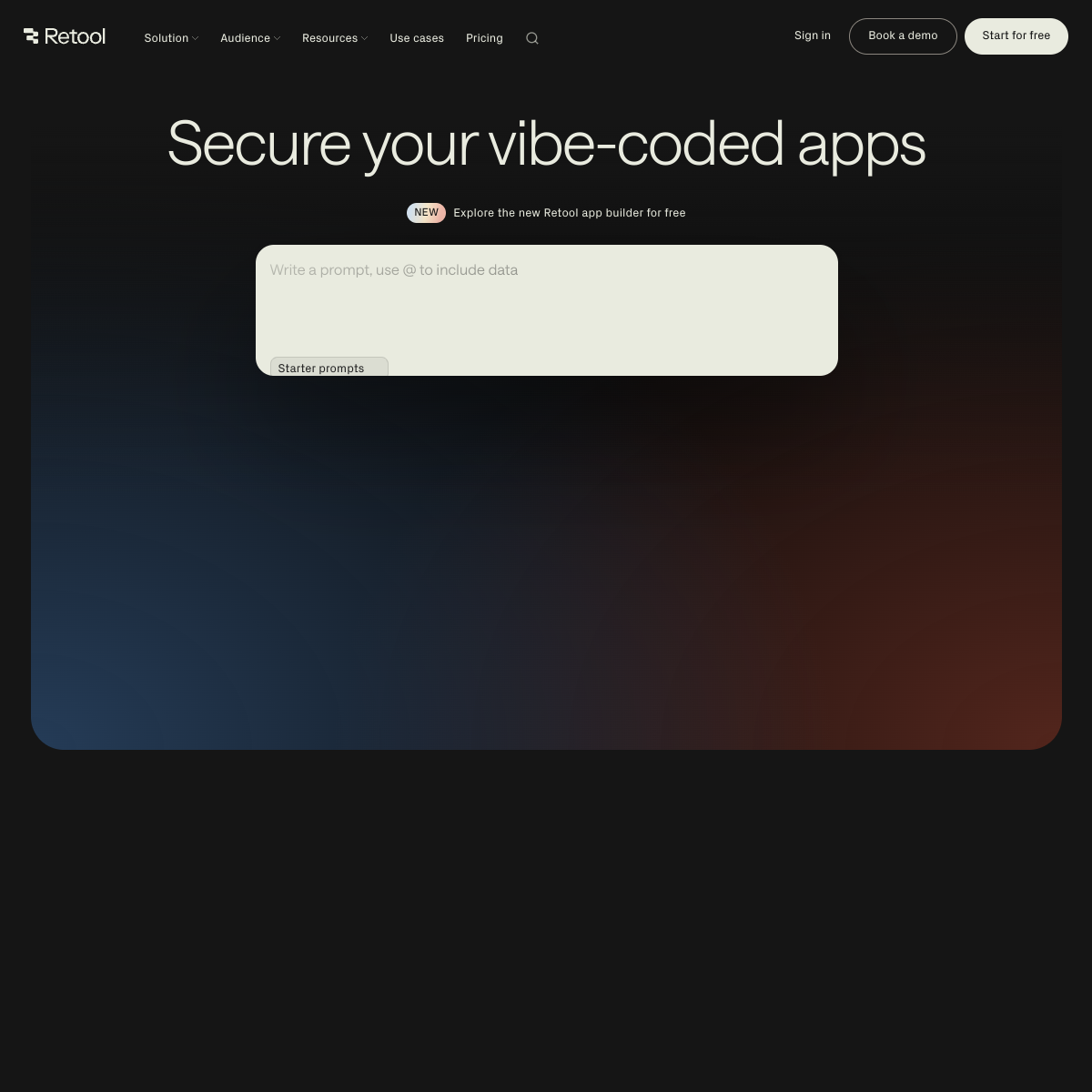 Screenshot of Retool