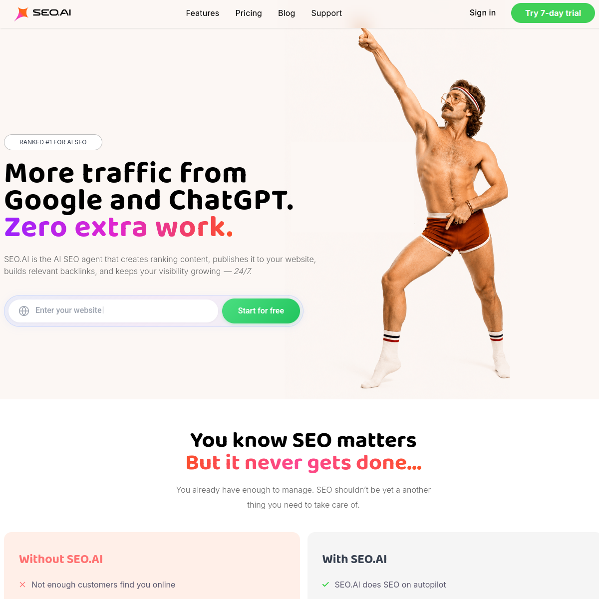 Screenshot of SEO.ai