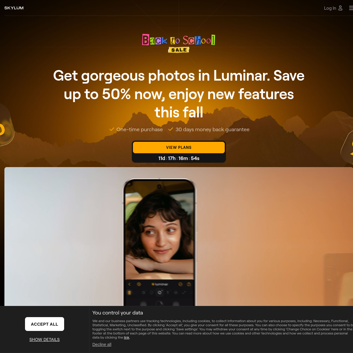 Screenshot of Luminar Neo