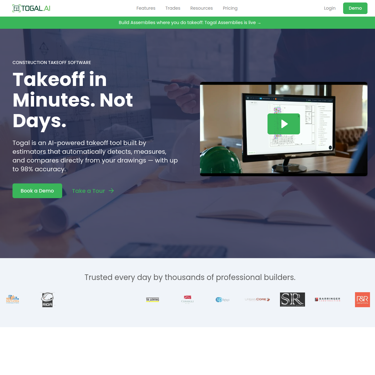 Screenshot of Togal.AI