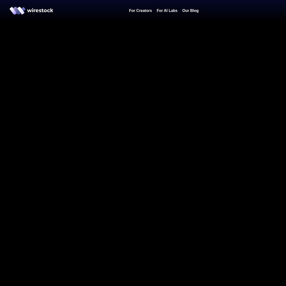 Wirestock 官网截图