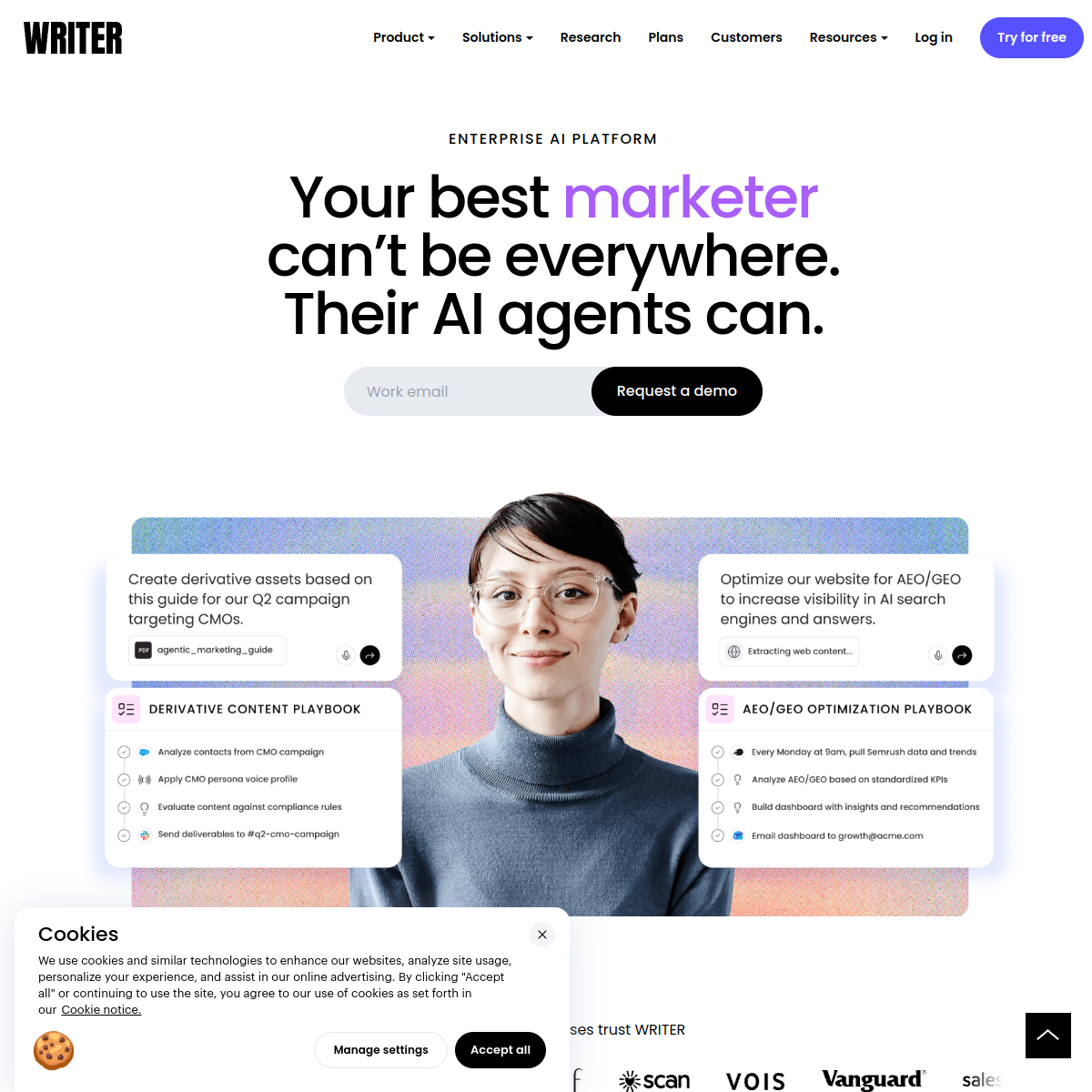 Screenshot of Writer