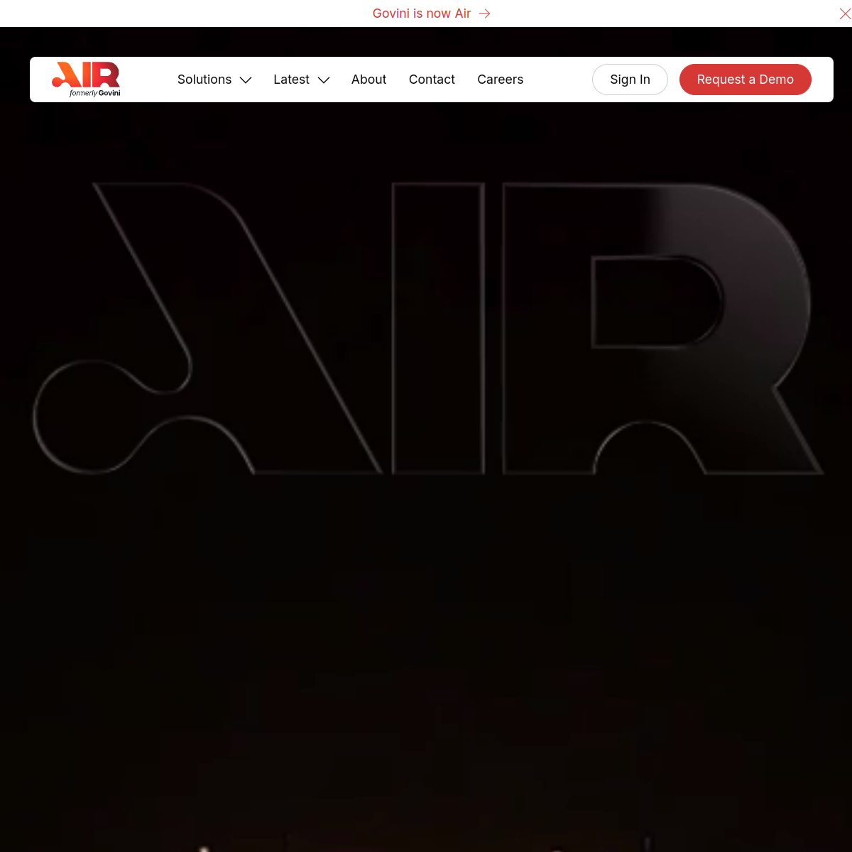 Screenshot of Air AI