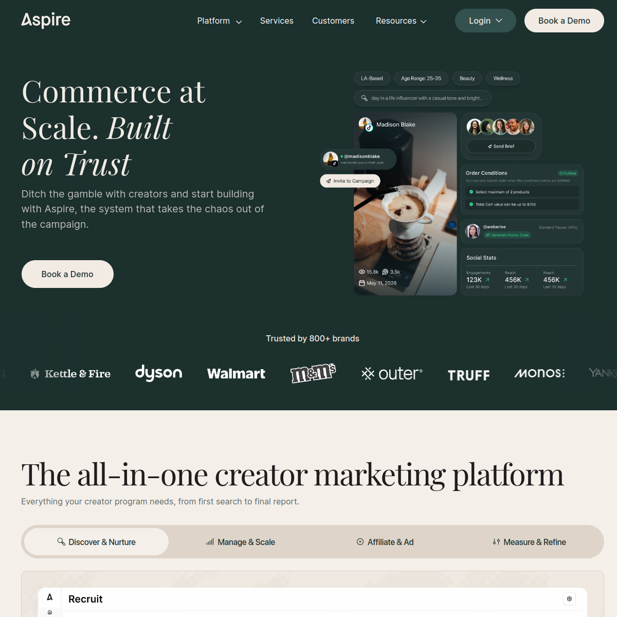 Screenshot of Aspire