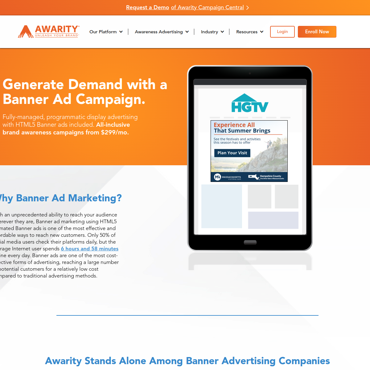 Screenshot of Awarity