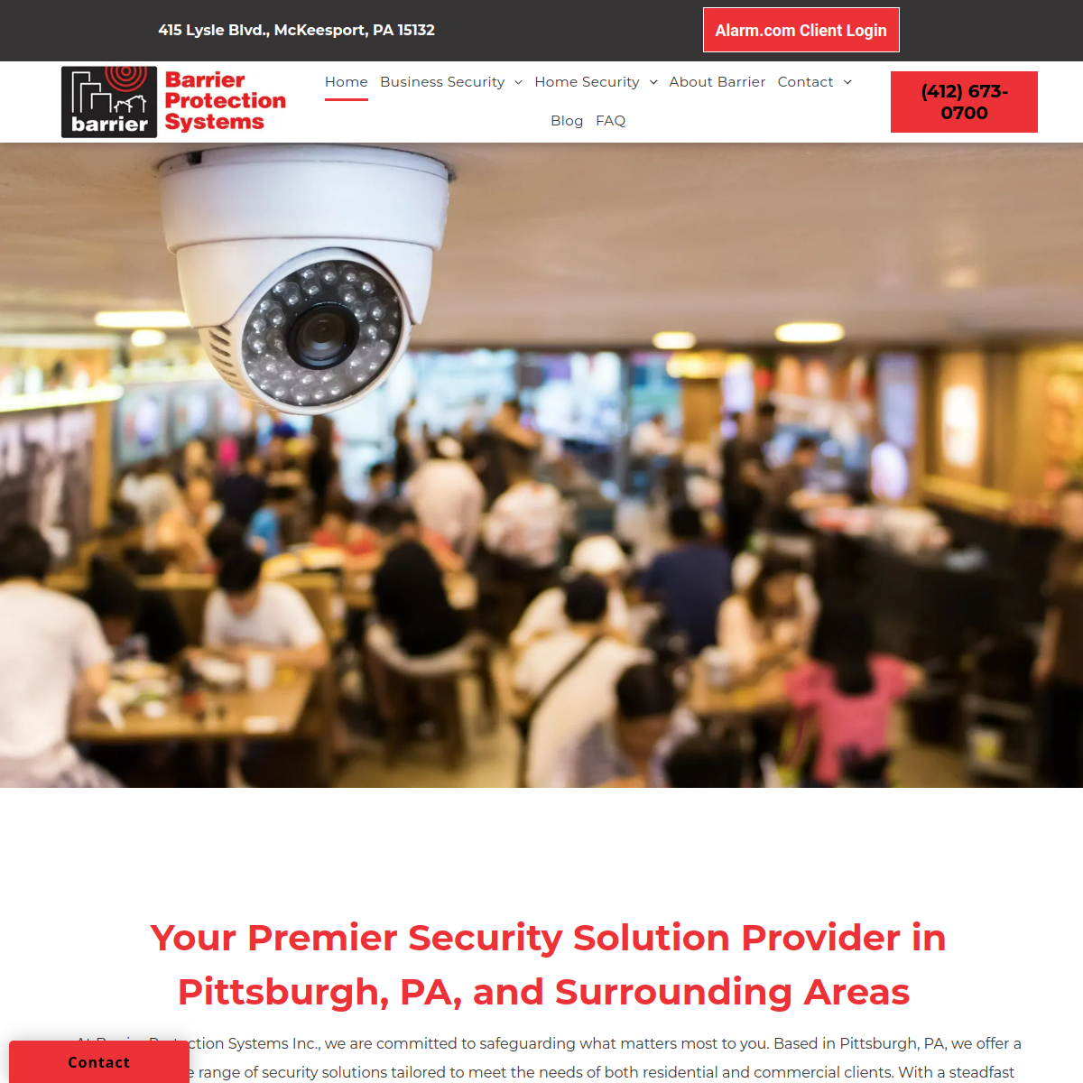 Screenshot of Barrier Protection Systems Inc