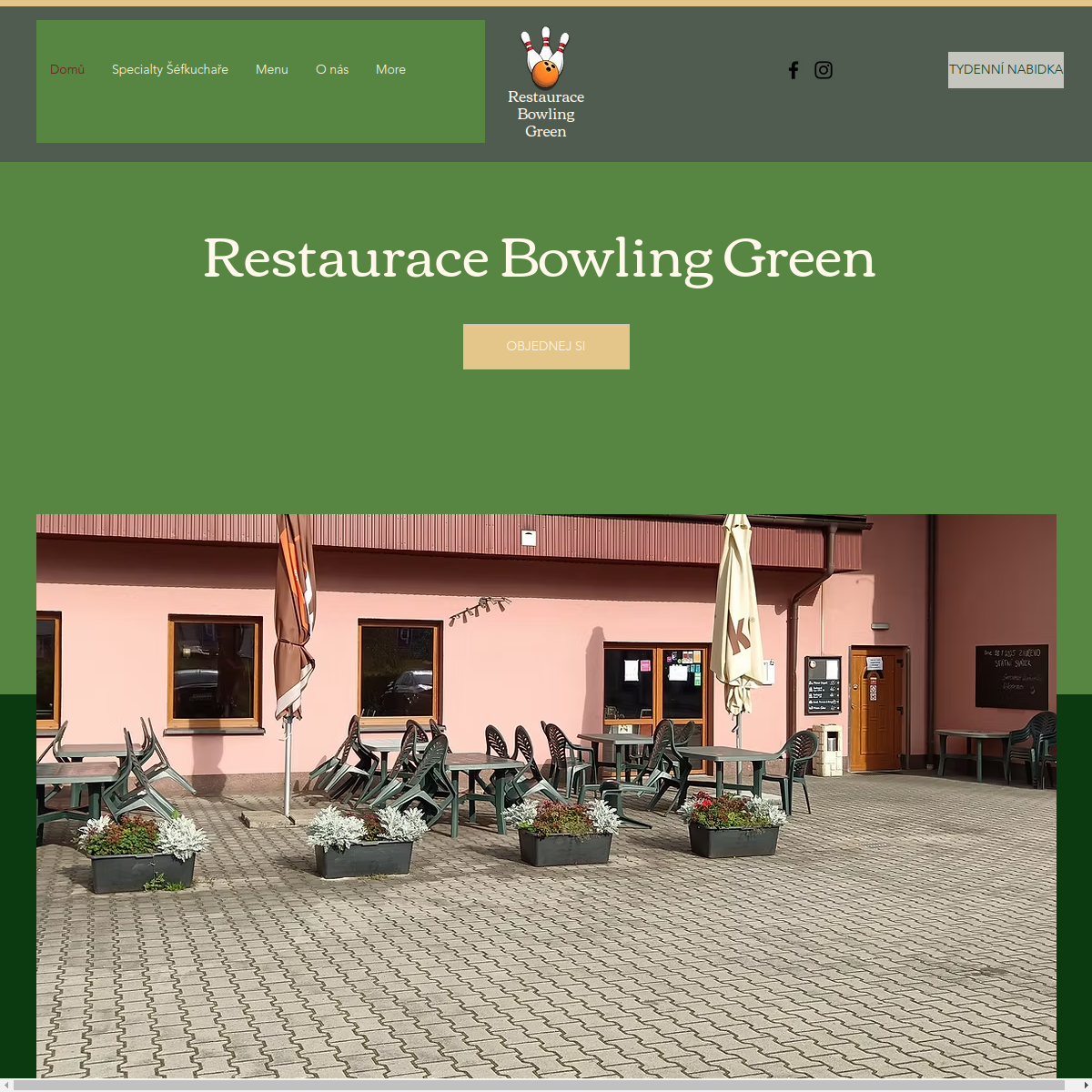 Náhled webu Bowling Green Třinec