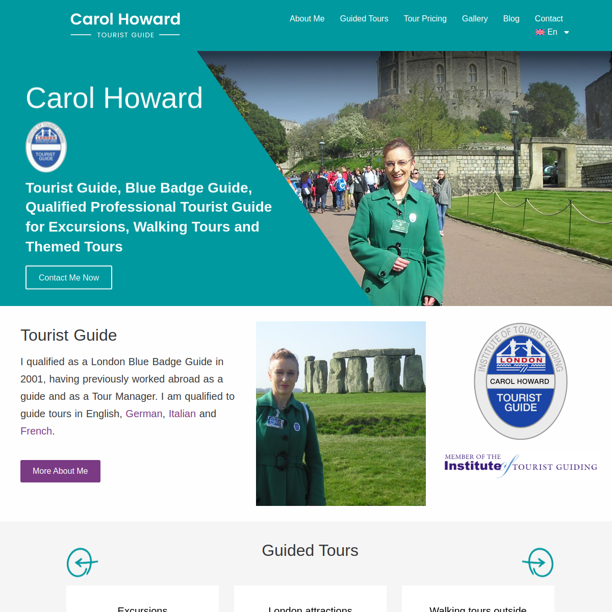 Screenshot of English Speaking Tour Guide London