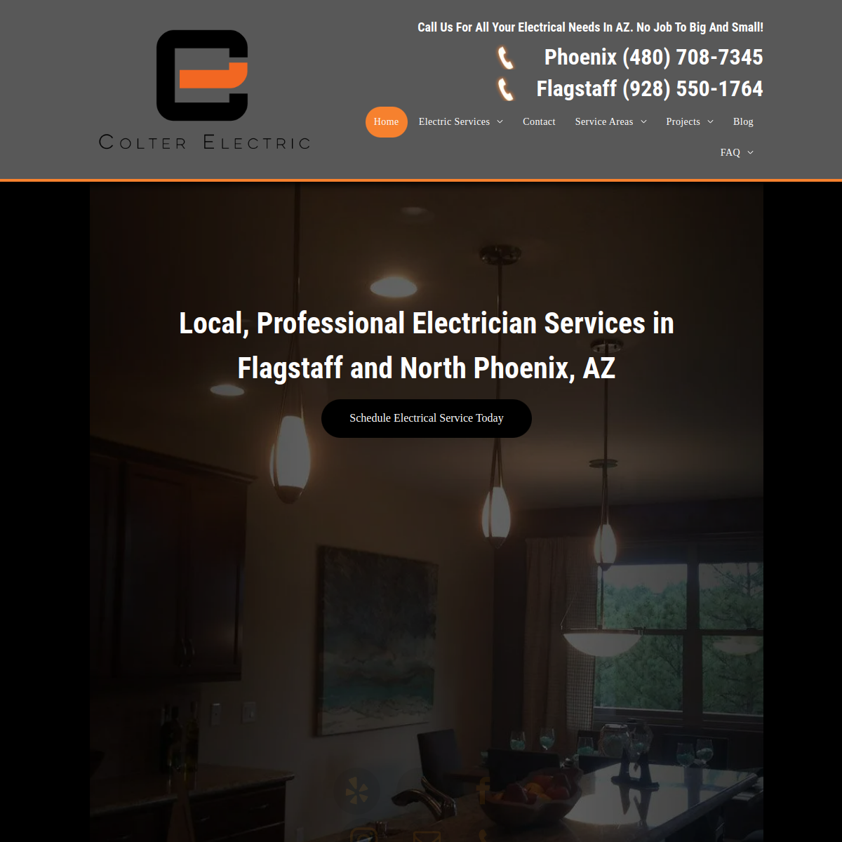 Screenshot of Colter Electric