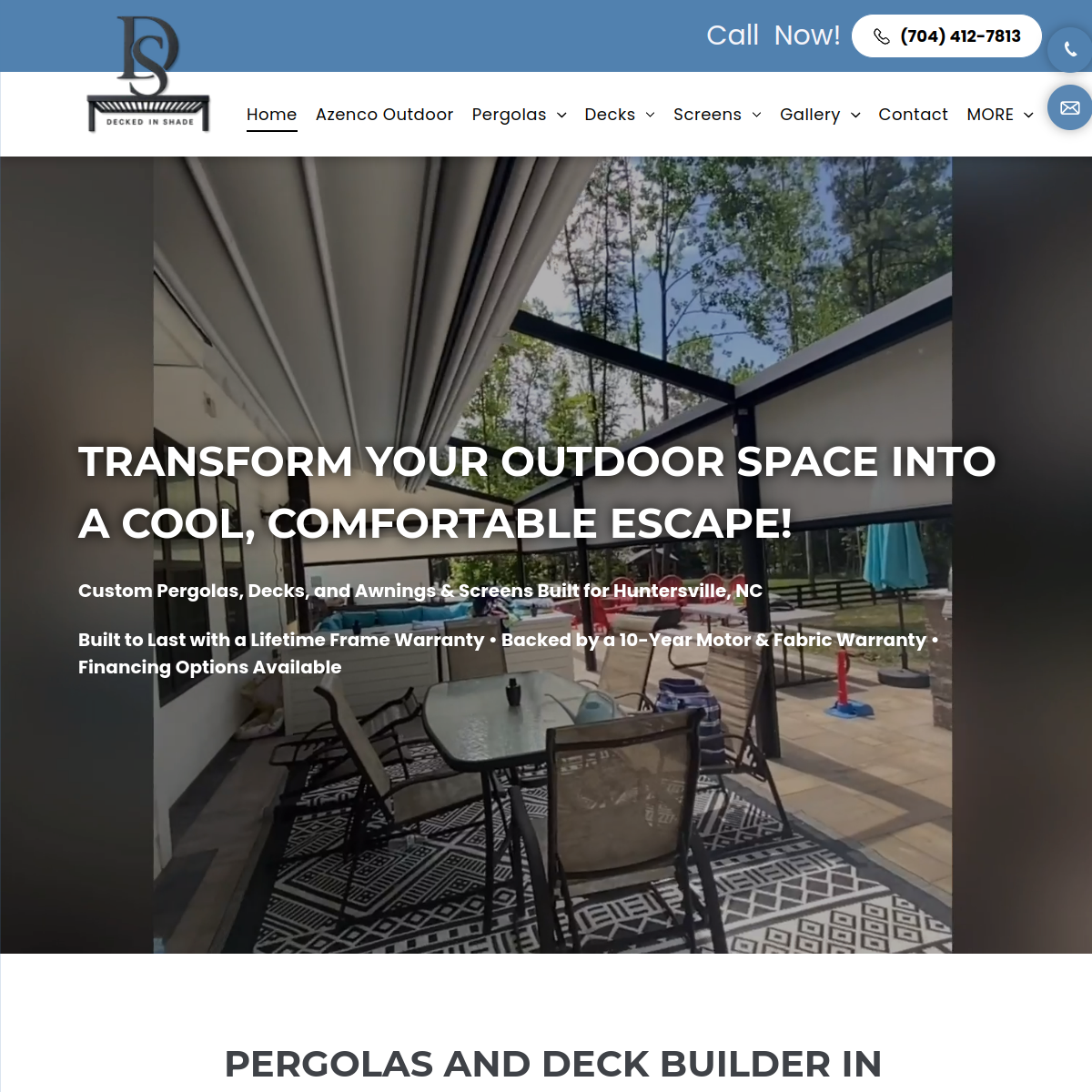 Screenshot of Decked In Shade