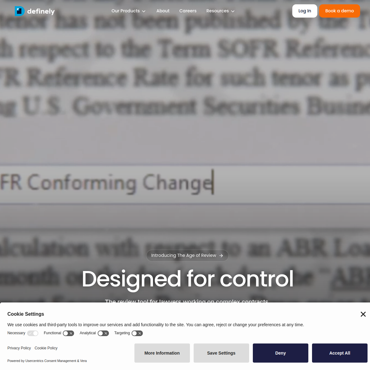 Screenshot of Definely