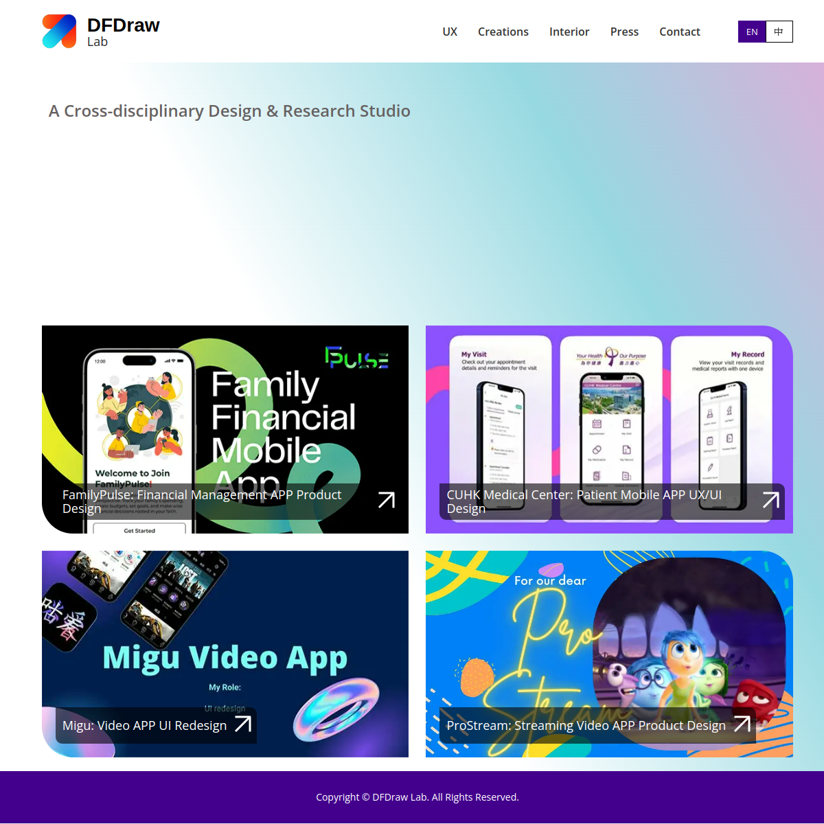 DFDraw Lab homepage and project ecosystem