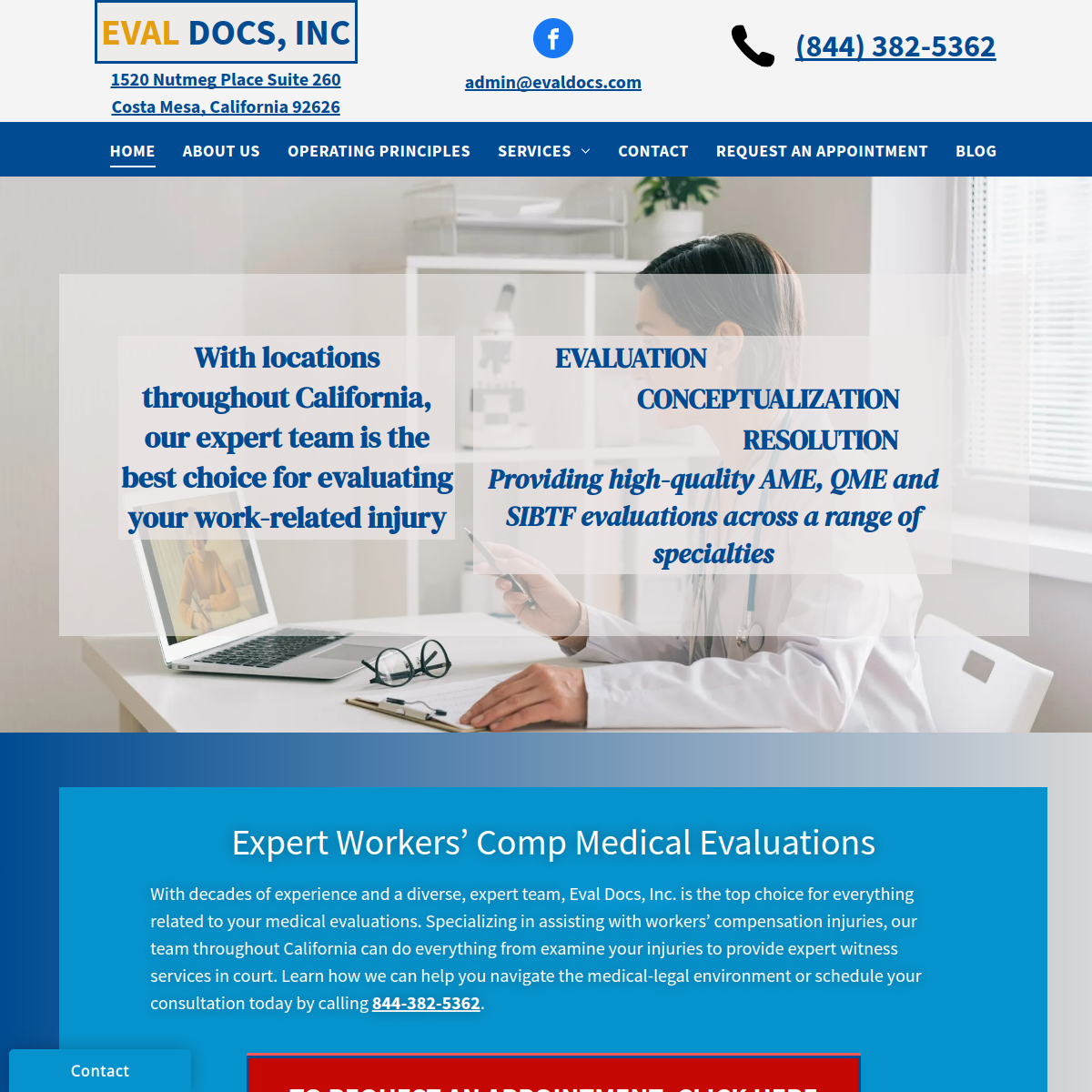 Screenshot of EVAL-DOCS