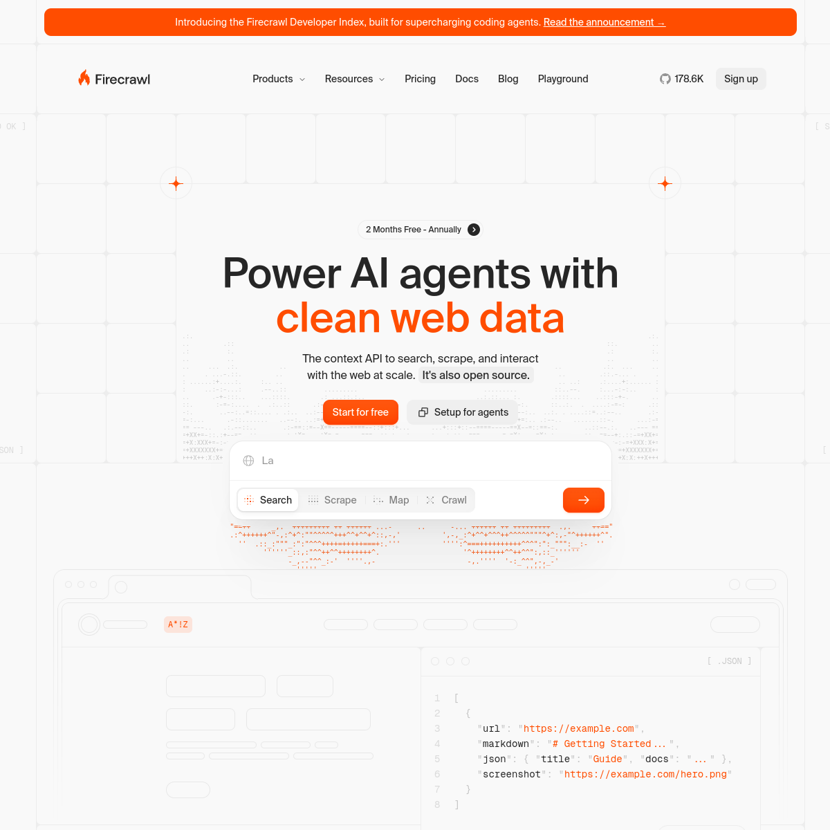 Screenshot of Firecrawl