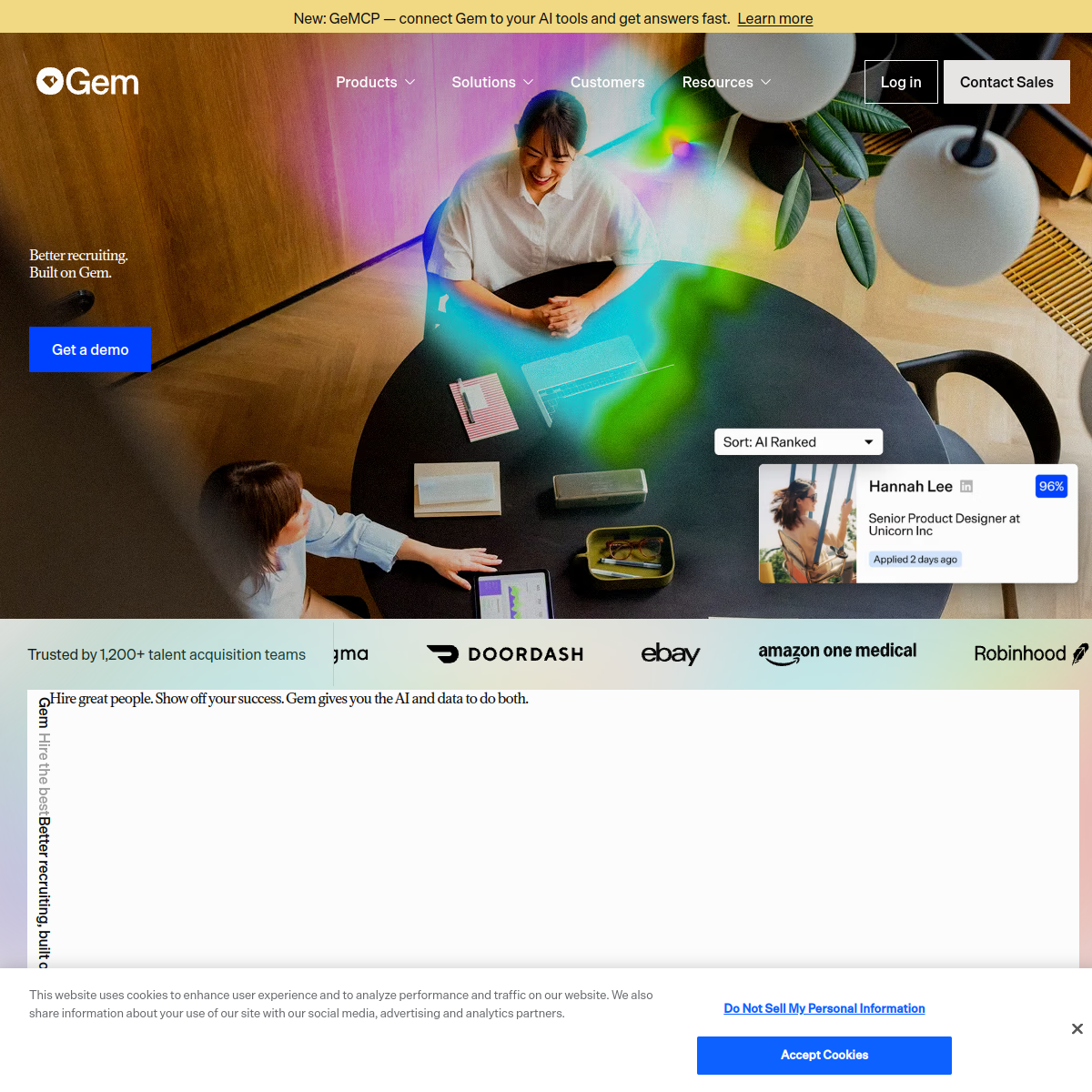 Screenshot of Gem