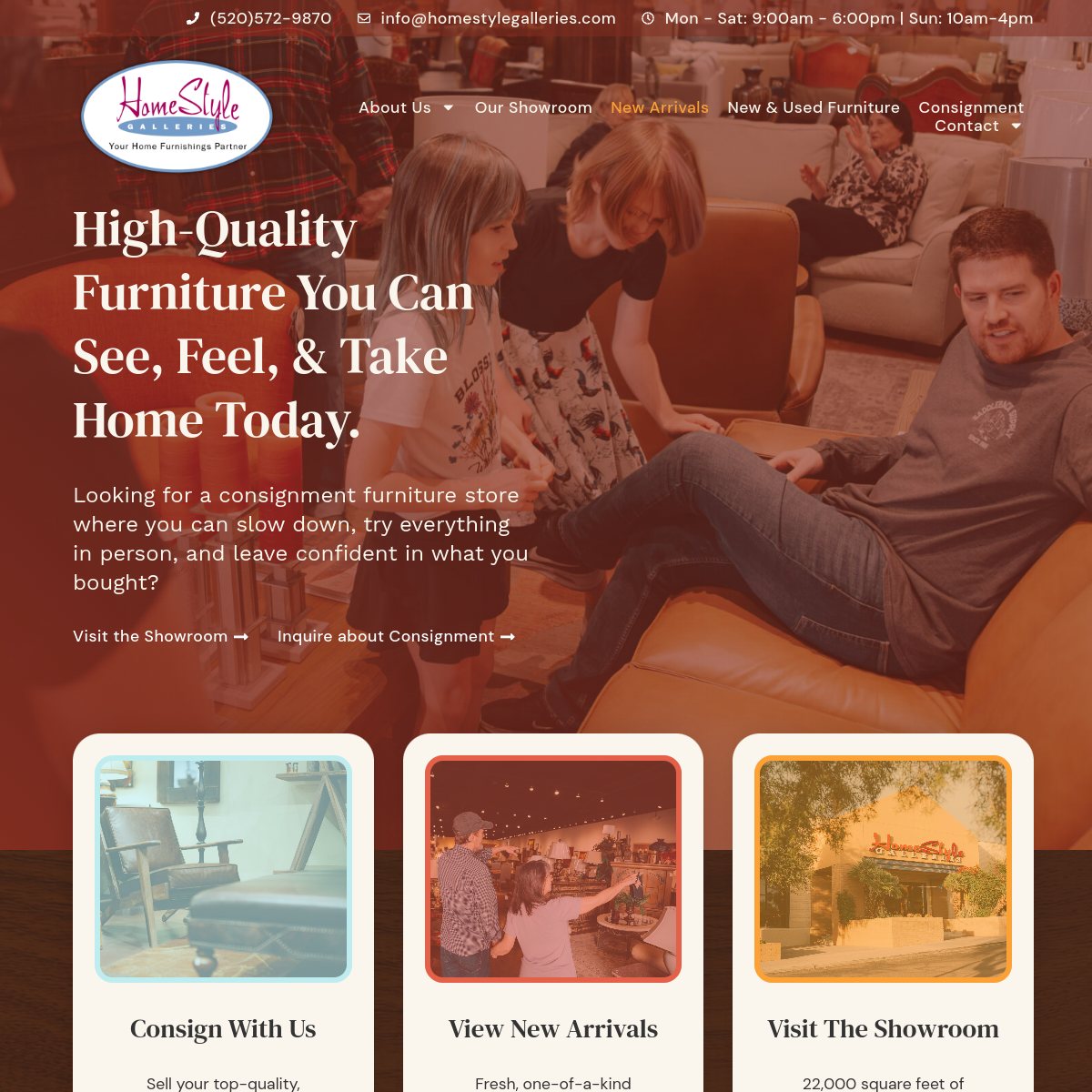 Screenshot of Home Style Galleries