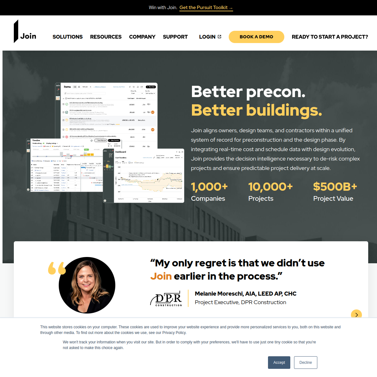 Screenshot of Join