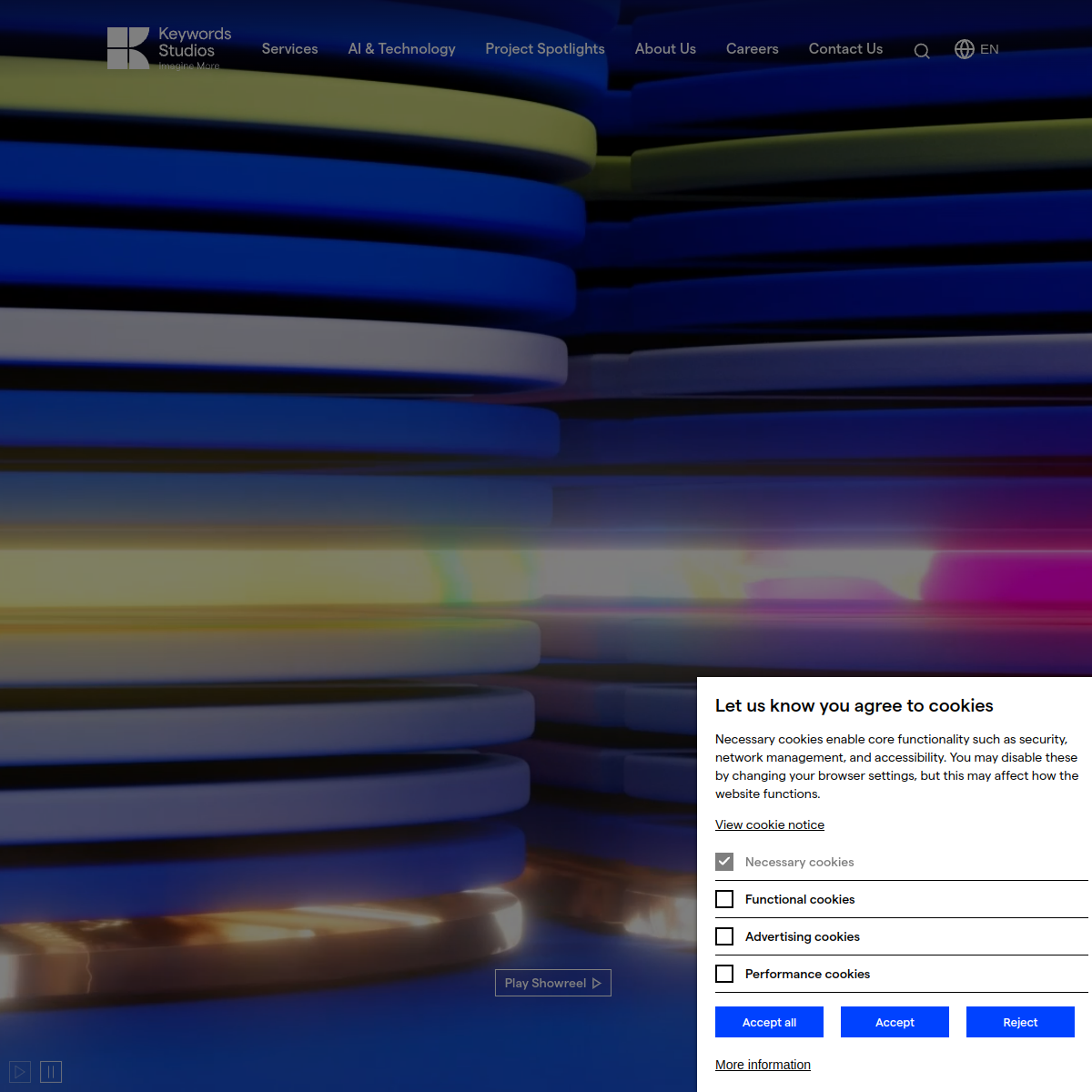 Screenshot of Keywords Studios